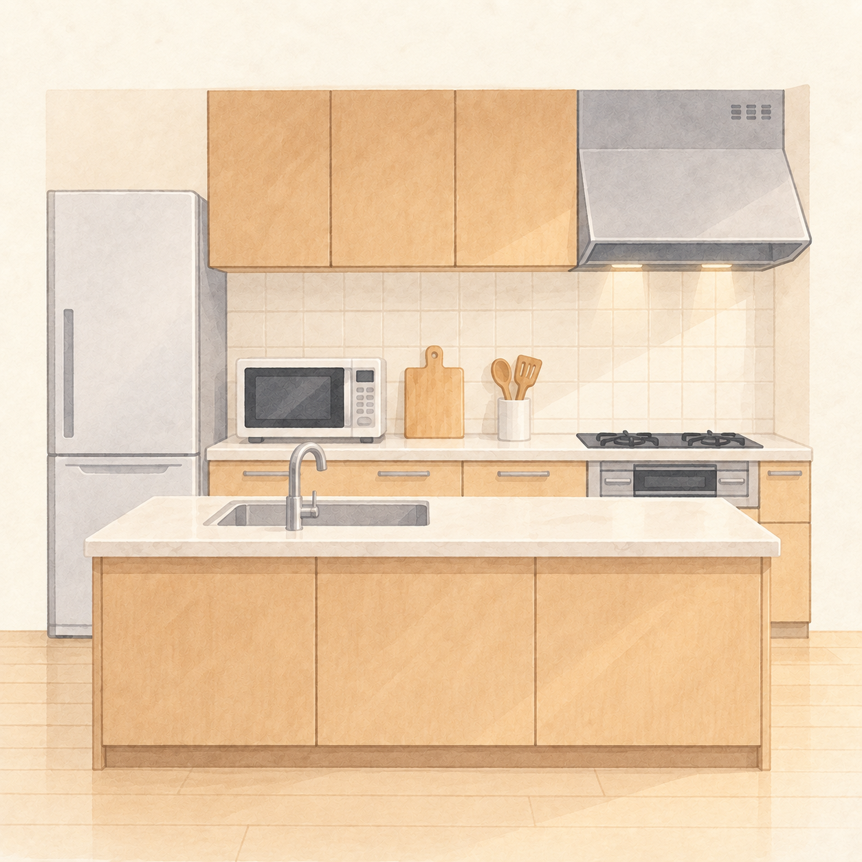 キッチン - kitchen